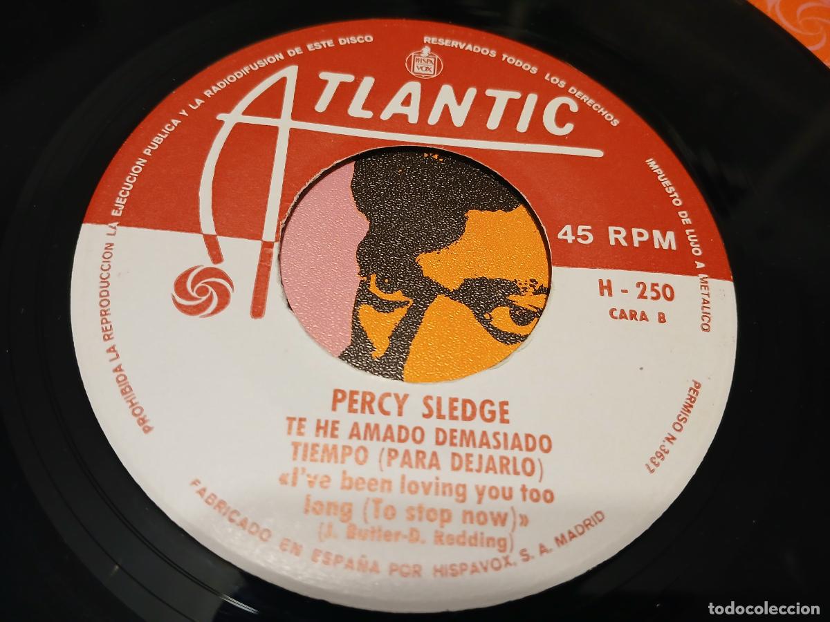 Discos de vinilo: Percy Sledge &ndash; Cubreme- (1967) single - Foto 2
