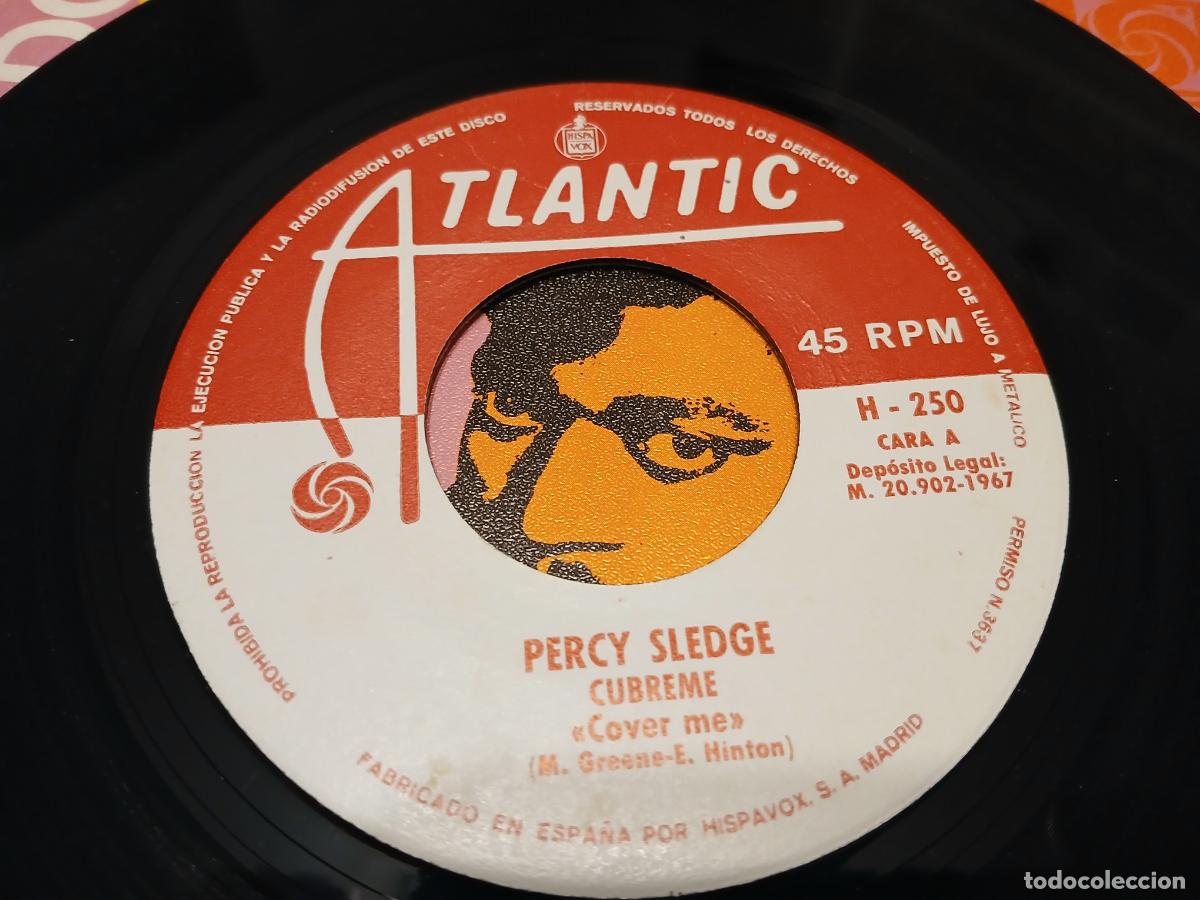 Discos de vinilo: Percy Sledge &ndash; Cubreme- (1967) single - Foto 3