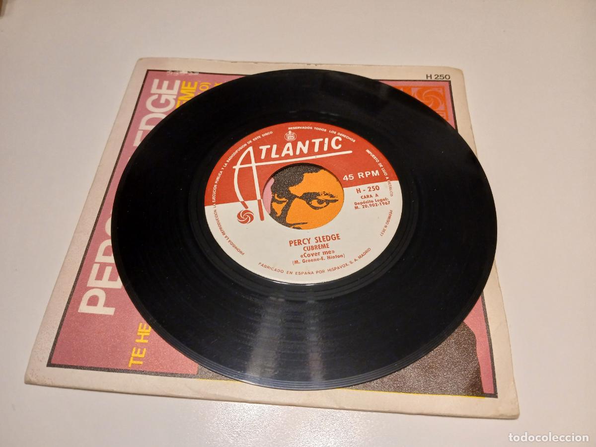 Discos de vinilo: Percy Sledge &ndash; Cubreme- (1967) single - Foto 4