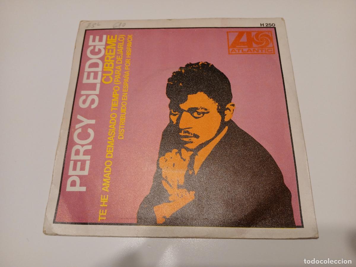 Discos de vinilo: Percy Sledge &ndash; Cubreme- (1967) single - Foto 5