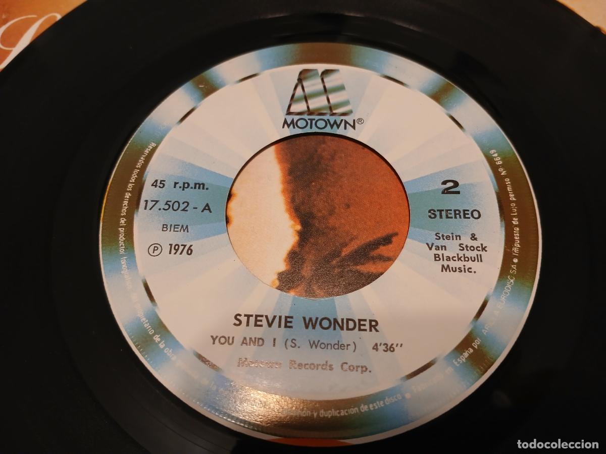 Discos de vinilo: Stevie Wonder -I wish- (1976) single - Foto 2