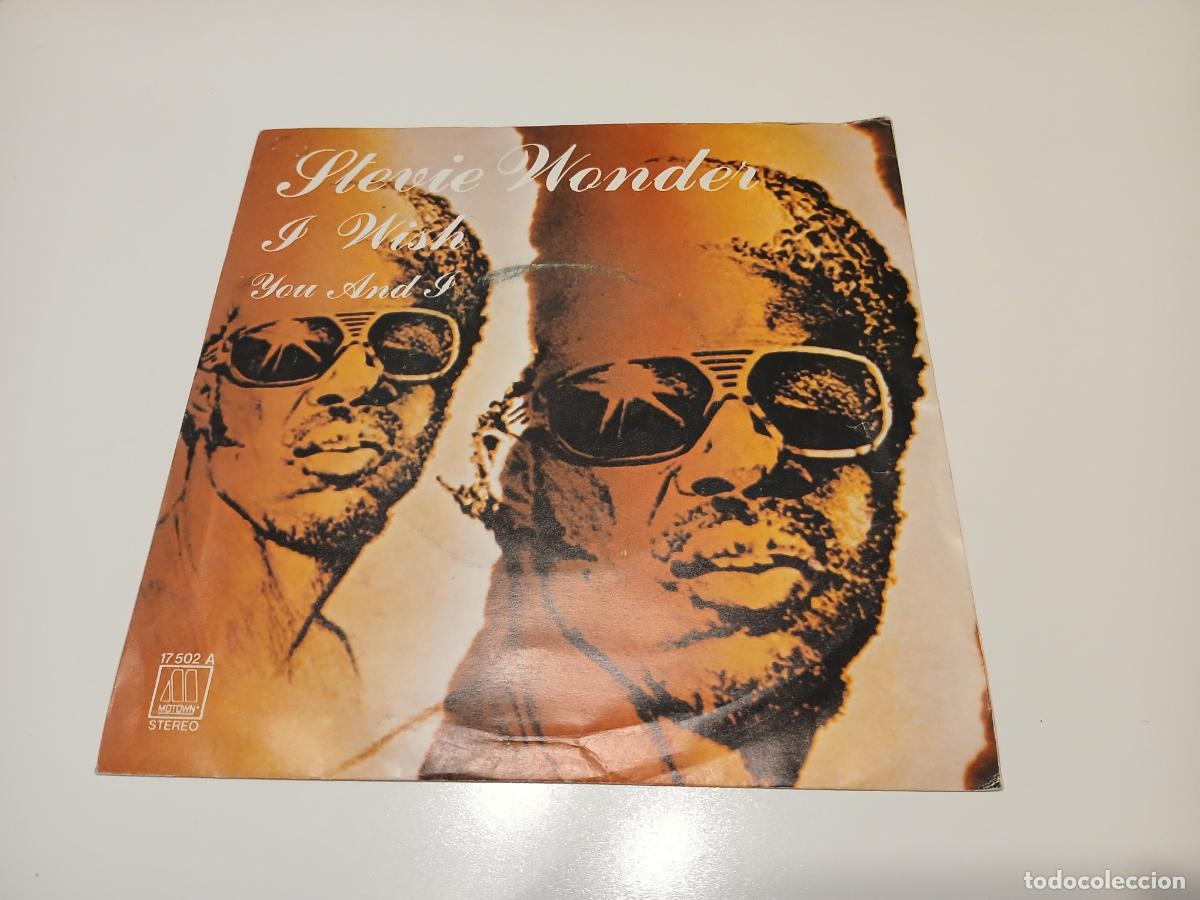 Discos de vinilo: Stevie Wonder -I wish- (1976) single - Foto 1