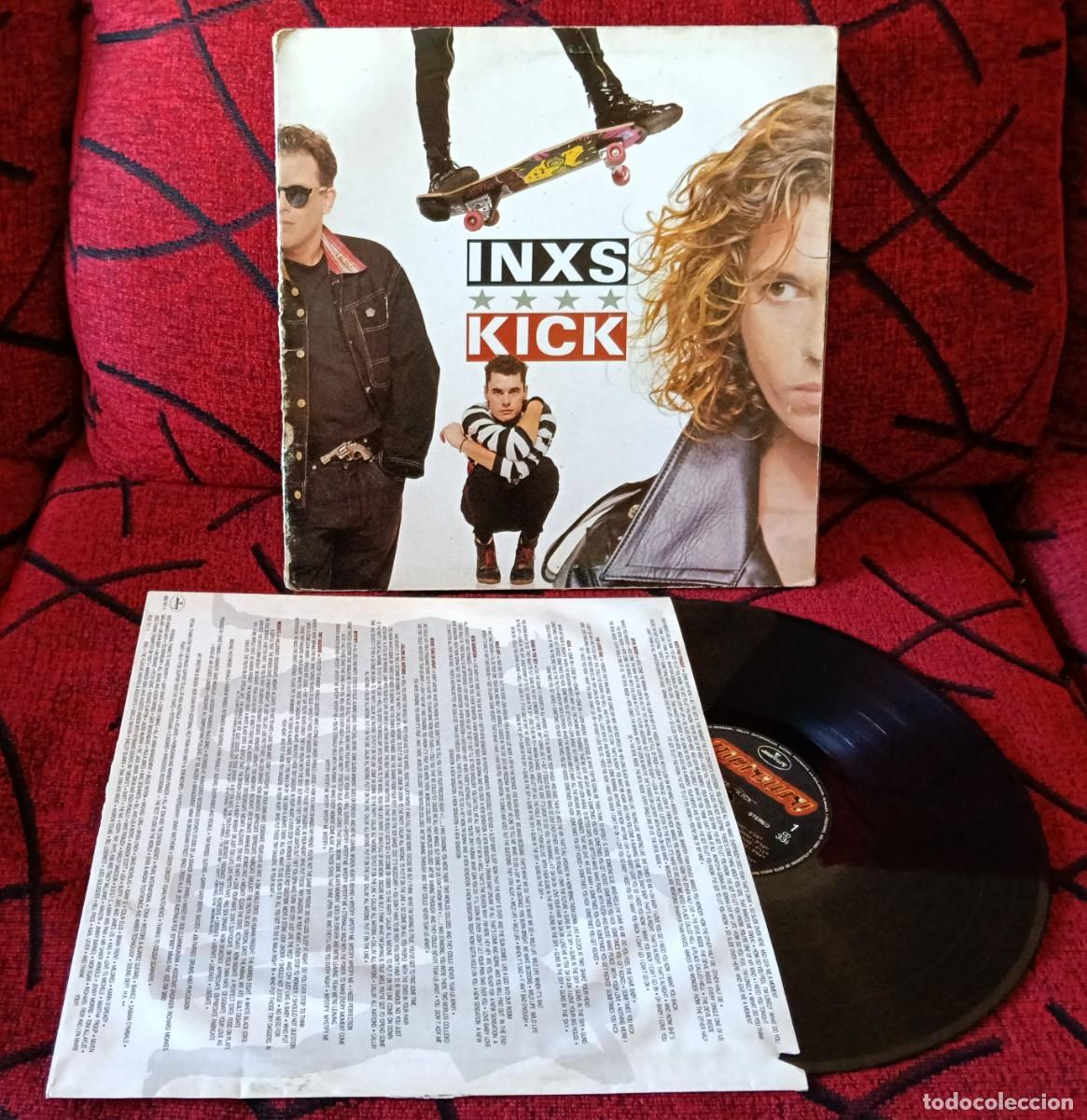 Discos de vinilo: INXS ** Kick ** VINILO LP 1987 - Foto 1