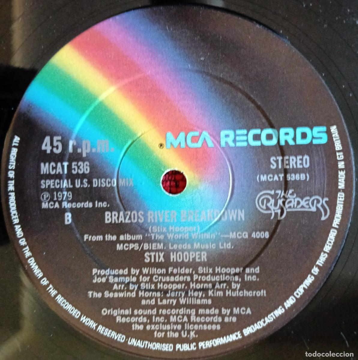 Discos de vinilo: STIX HOOPER ** Cordon Bleu ** MAXI SINGLE VINILO 1979 UK - Foto 4