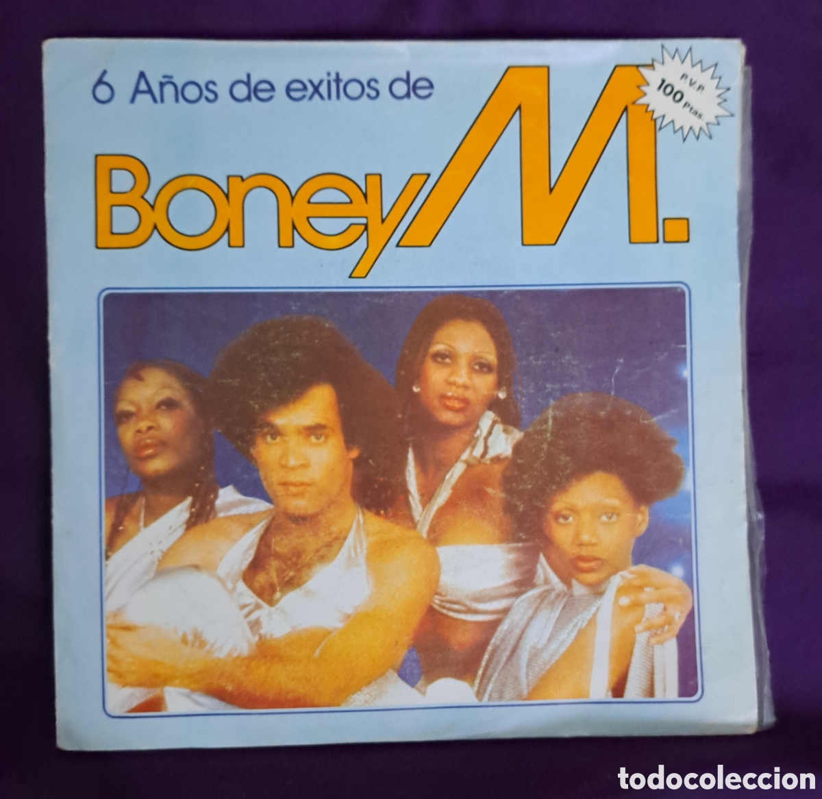 Discos de vinilo: BONEY M 6 A&Ntilde;OS DE EXITOS - Foto 1