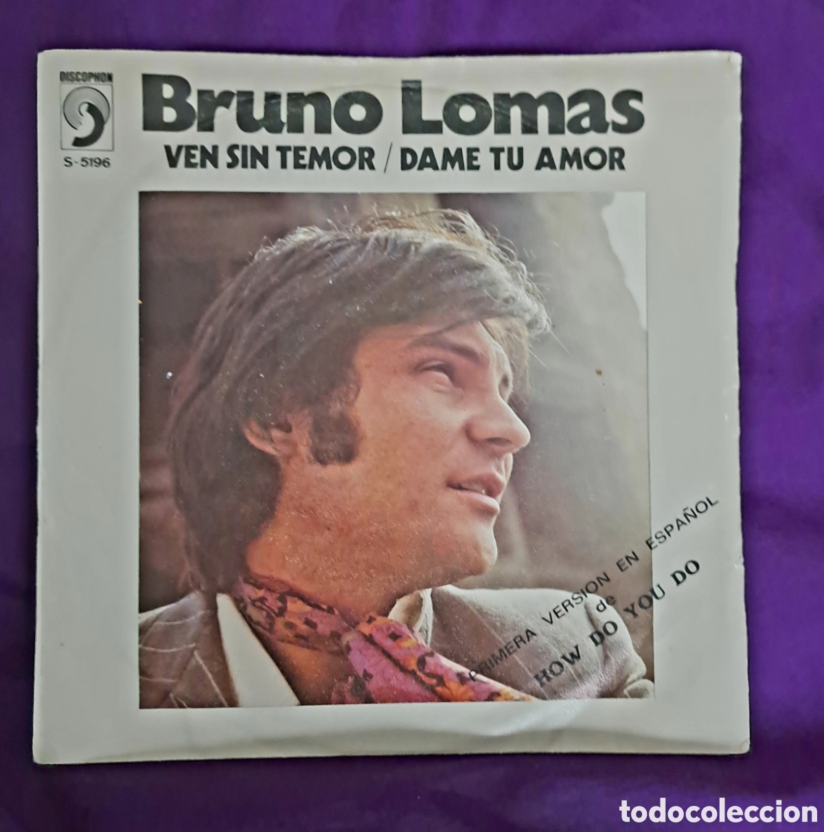 Discos de vinilo: BRUNO LOMAS VEN SIN TEMOR - Foto 1