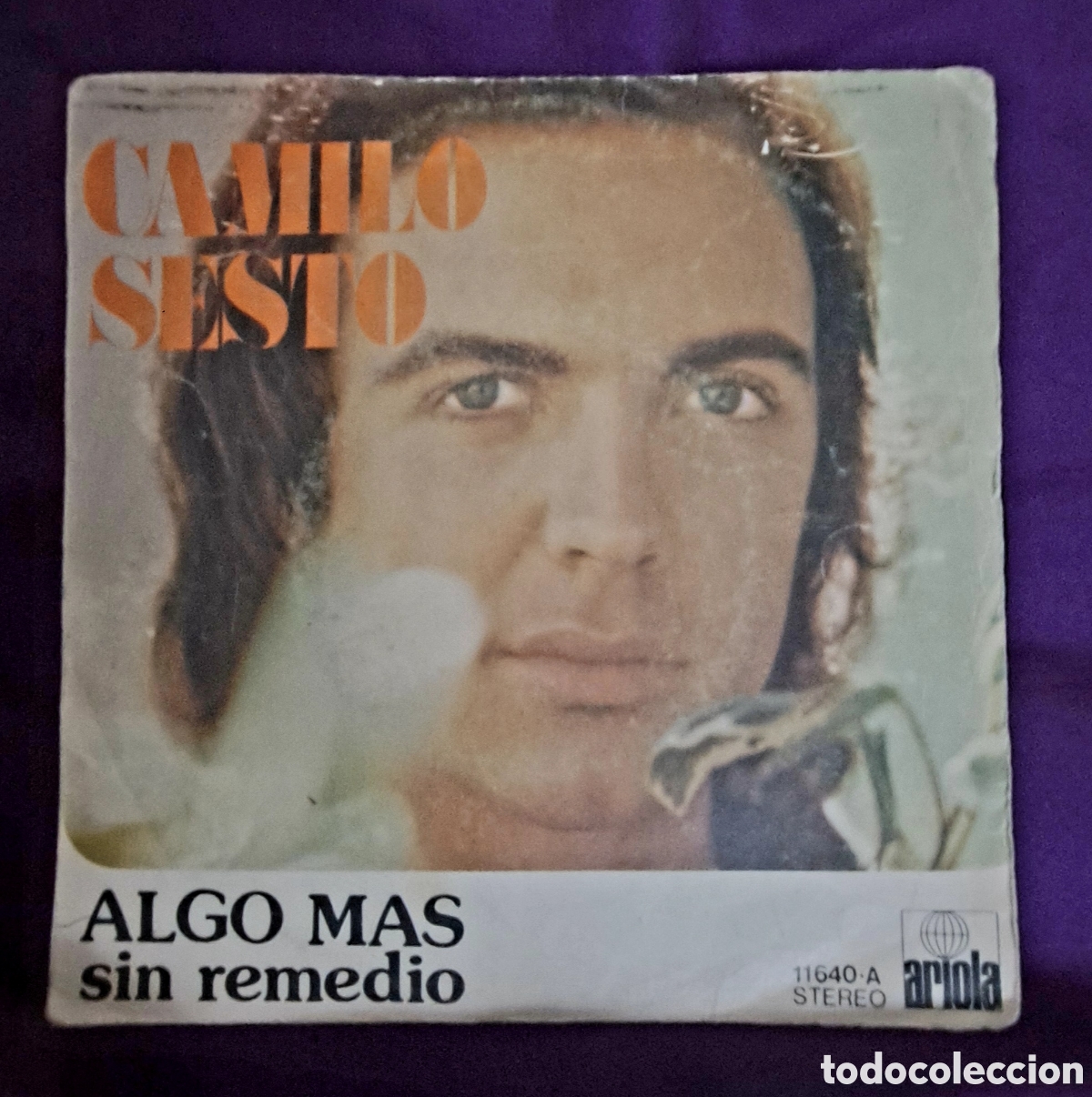 Discos de vinilo: CAMILO SESTO ALGO MAS - Foto 1