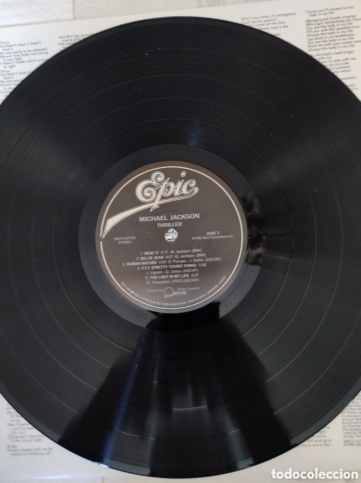 Discos de vinilo: MICHAEL JACKSON - THRILLER - Foto 7