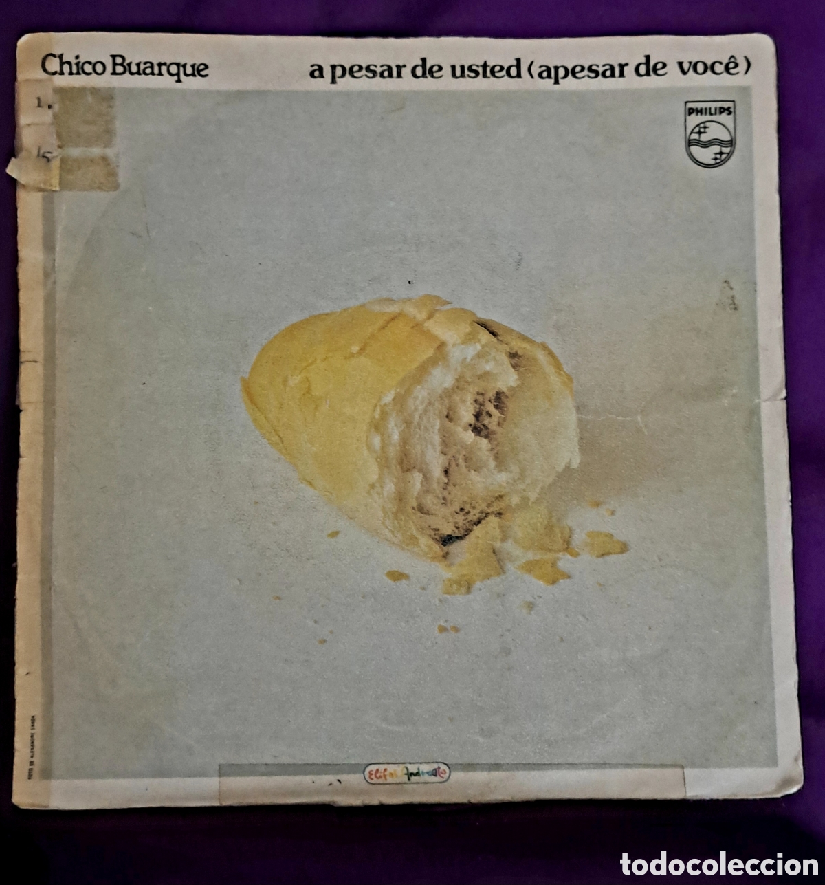 Discos de vinilo: CHICO BUARQUE A PESAR DE USTED - Foto 1