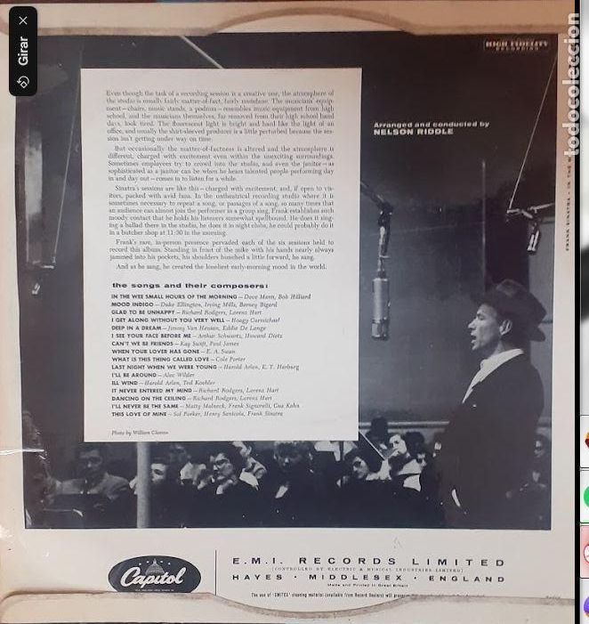 Discos de vinilo: In the Wee Small Hours - Frank Sinatra, Orchestra Nelson Riddle - Foto 2