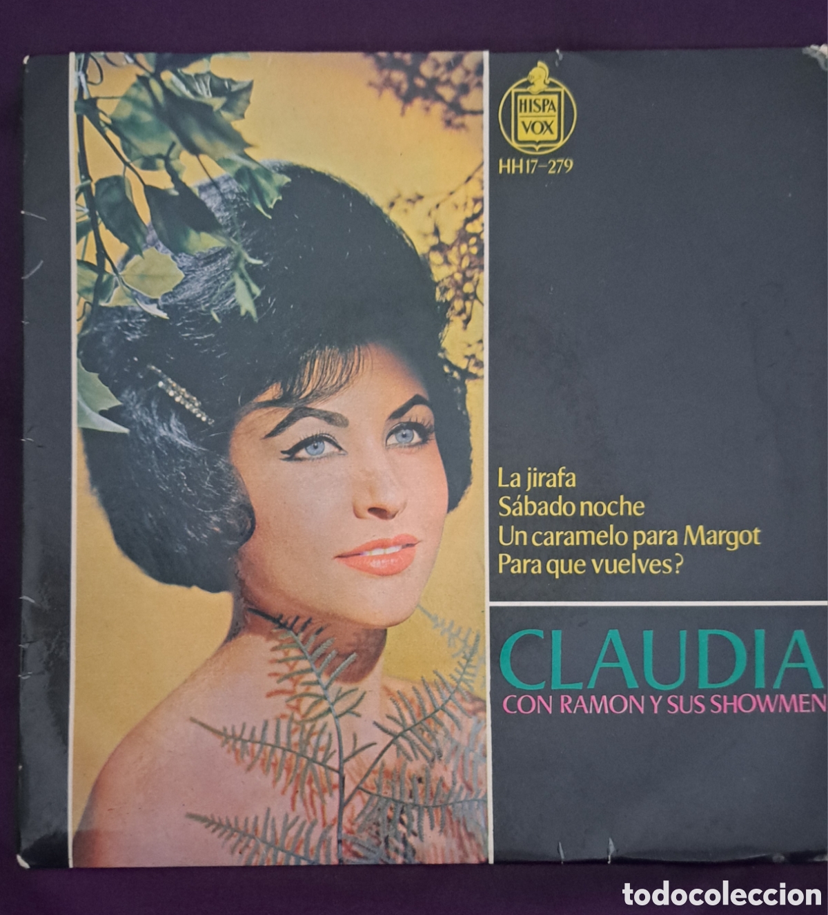 Discos de vinilo: CLAUDIA SOLO FUNDA.... - Foto 1