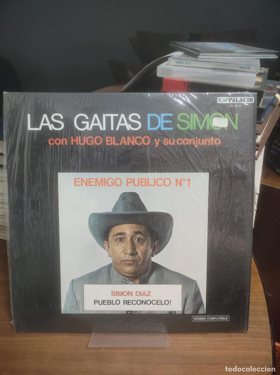 Discos de vinilo: Las Gaitas de Sim&oacute;n Sim&oacute;n D&iacute;az con Hugo Blanco SIN ABRIR - Foto 1