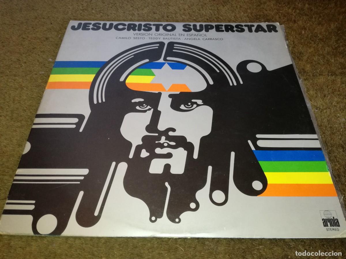 Discos de vinilo: JESUCRISTO SUPERSTAR-VERSION ORIGINAL EN ESPA&Ntilde;OL-DOBLE LP CON LIBRETO - Foto 1