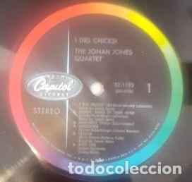 Discos de vinilo: I Dig Chicks - Jonah Jones Quartet - Foto 3