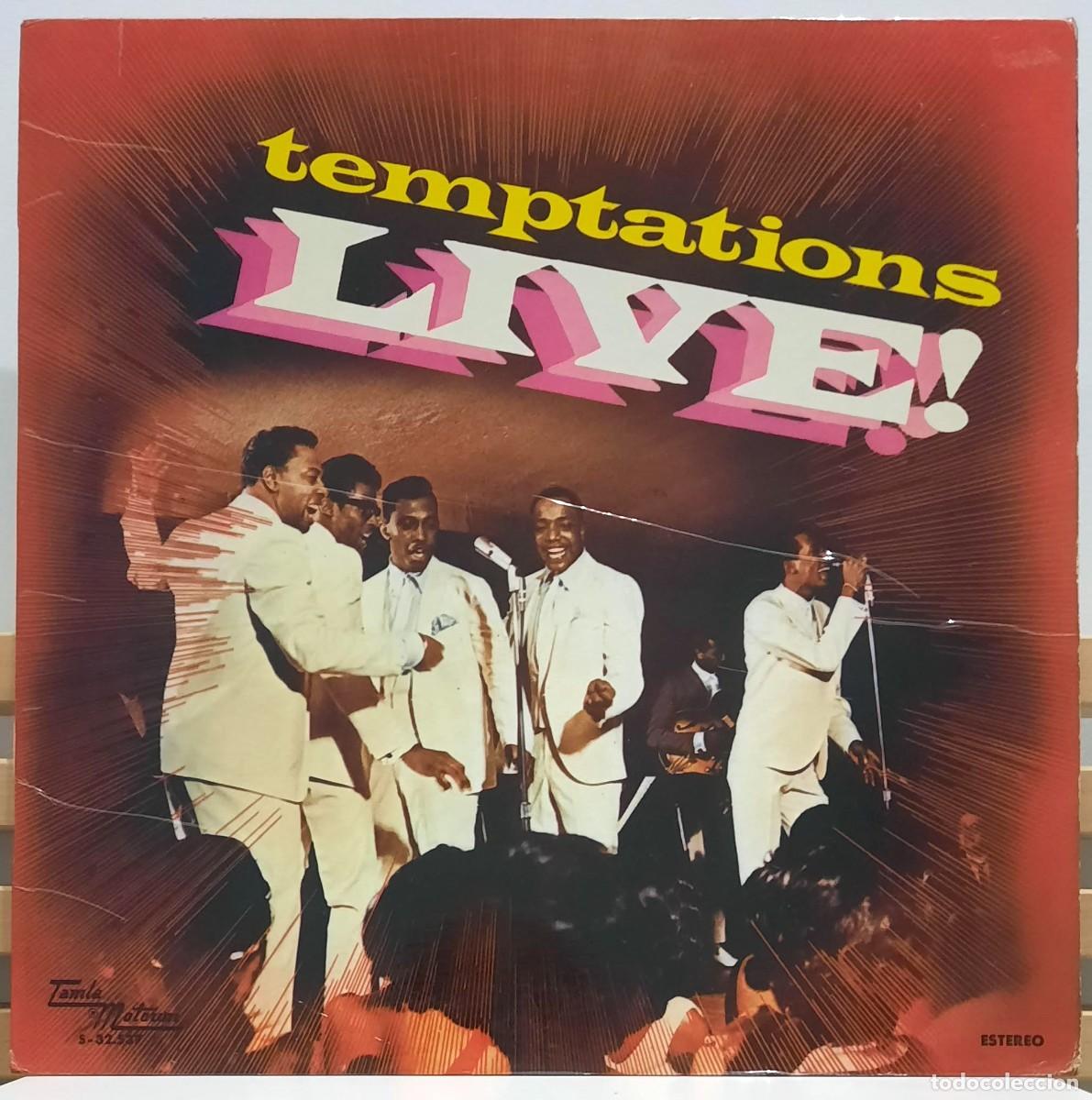 Discos de vinilo: THE TEMPTATIONS &middot;&middot;&middot; Live - (LP) - Foto 1