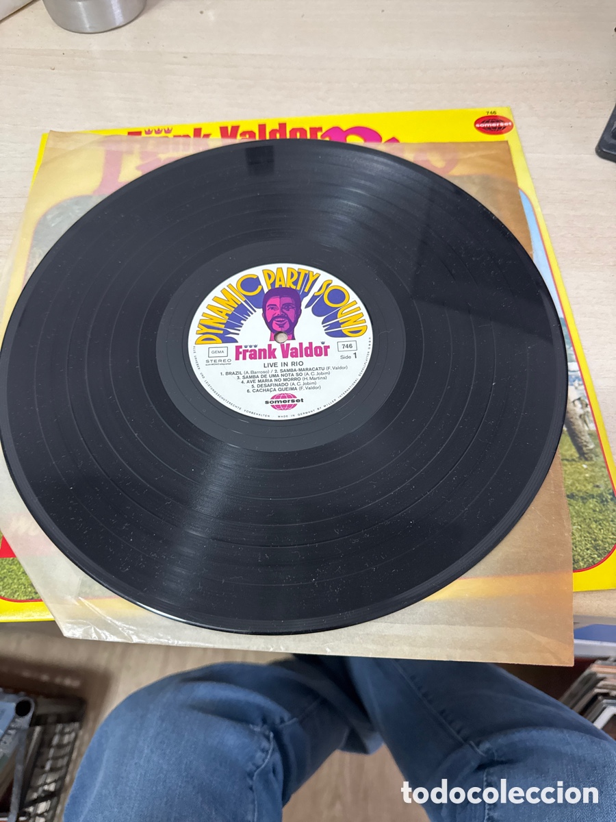 Discos de vinilo: DISCO VINILO FRANK VALDOR LIVE IN RIO - Foto 2