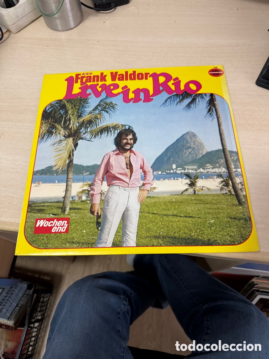 Discos de vinilo: DISCO VINILO FRANK VALDOR LIVE IN RIO - Foto 1