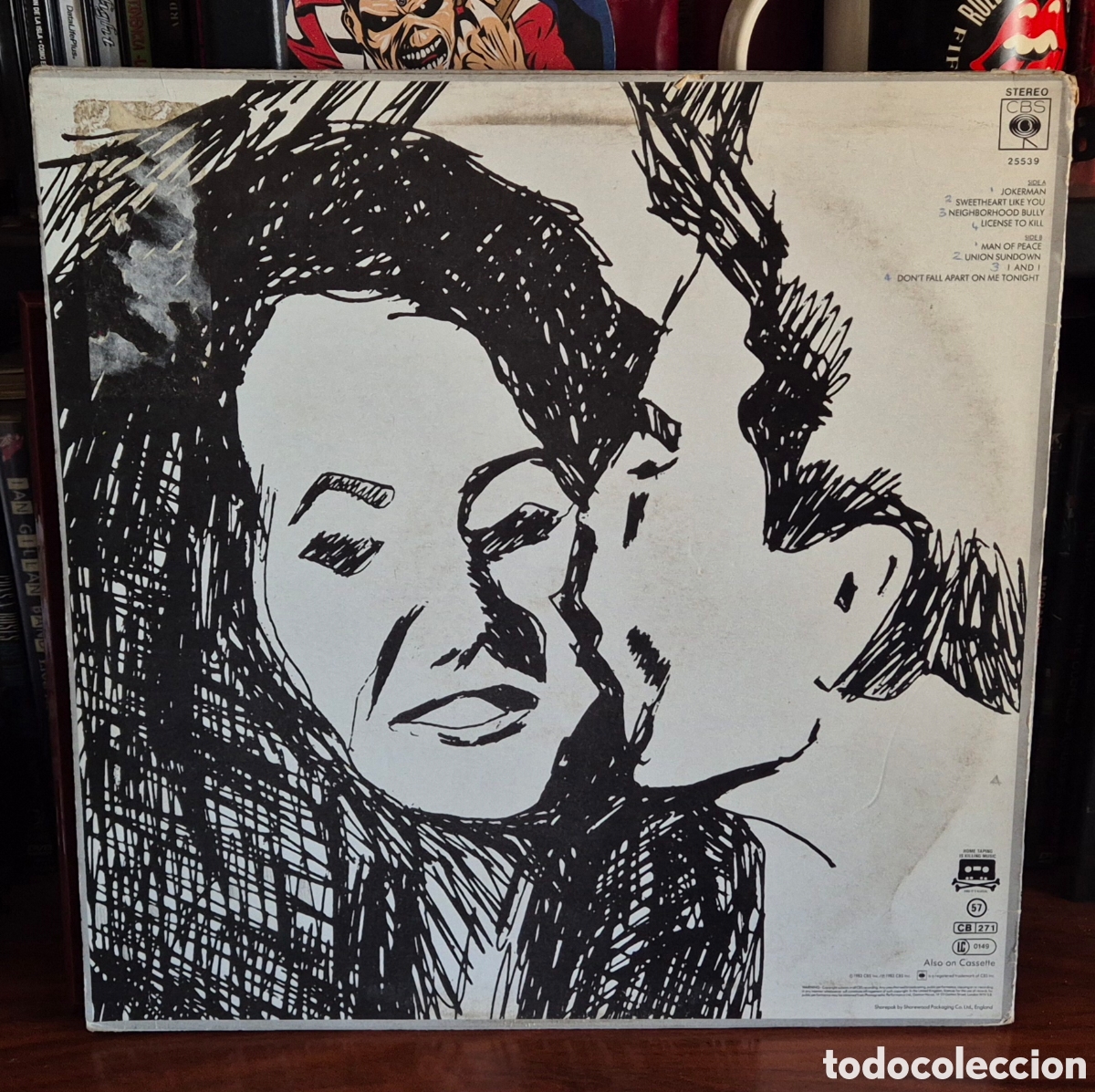 Discos de vinilo: Bob Dylan &ndash; Infidels lp UK 1983 - Foto 2