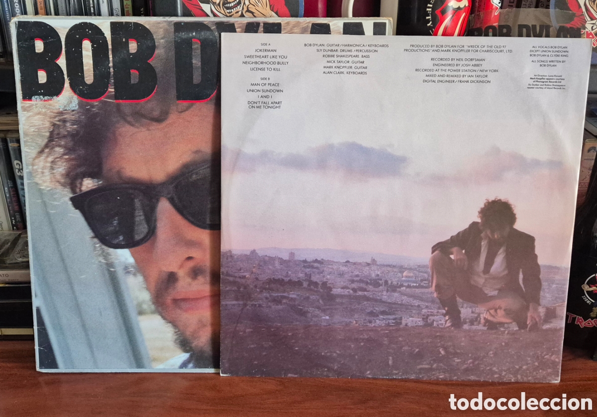 Discos de vinilo: Bob Dylan &ndash; Infidels lp UK 1983 - Foto 3