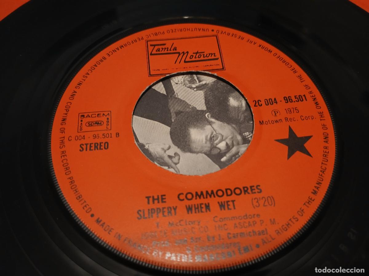 Discos de vinilo: Commodores -Fancy dancer- (1976) single - Foto 3