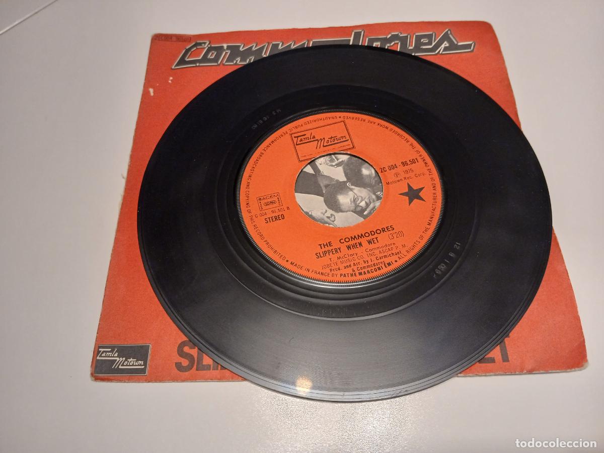 Discos de vinilo: Commodores -Fancy dancer- (1976) single - Foto 4