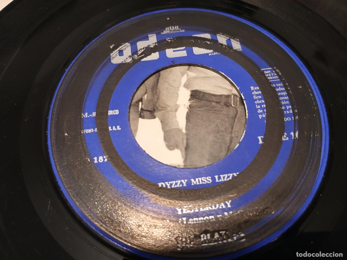 Discos de vinilo: The Beatles -Yesterday- (1965) single - Foto 2