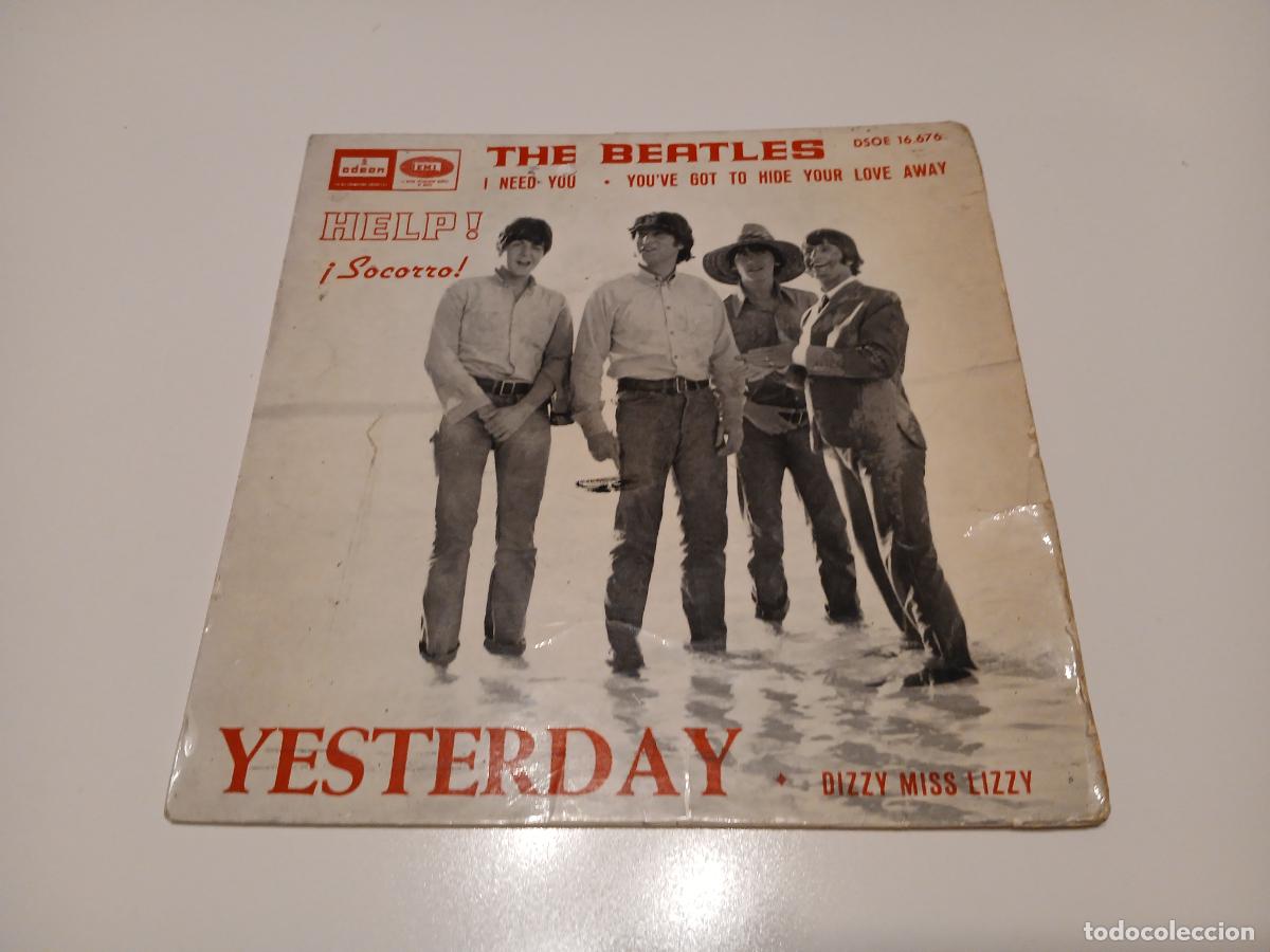 Discos de vinilo: The Beatles -Yesterday- (1965) single - Foto 1