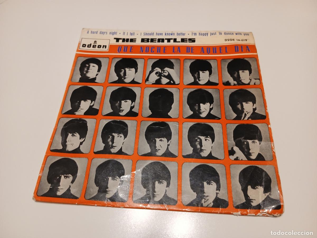 Discos de vinilo: The Beatles -Que noche la de aquel dia- single - Foto 1