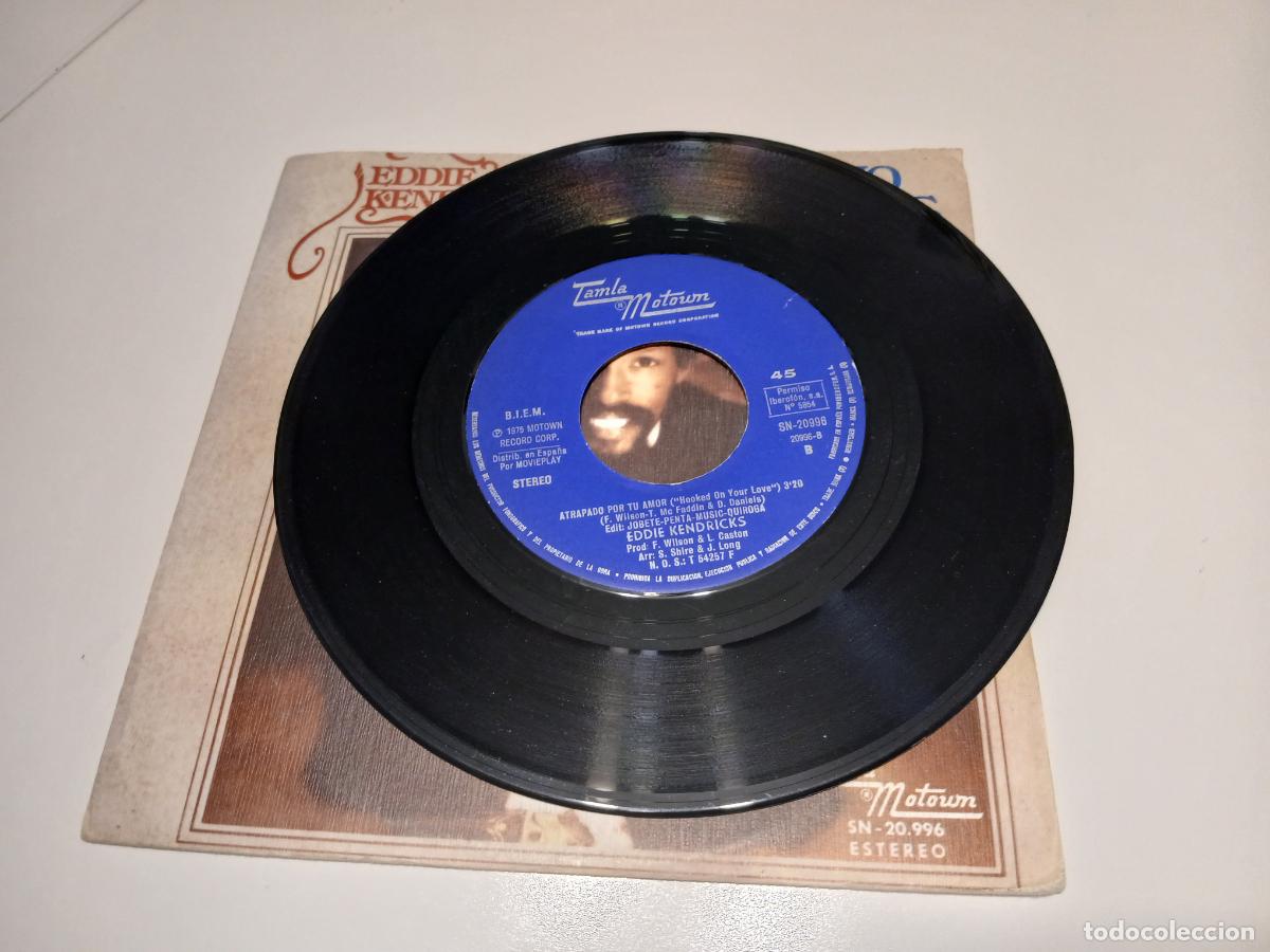 Discos de vinilo: Eddie Kendricks &ndash; Muchacho Limpiabotas- (1975) single - Foto 4