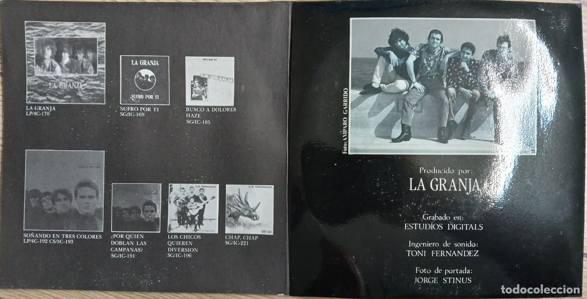 Discos de vinilo: DISCO VINILO SINGLE LA GRANJA (MAGIA EN TUS OJOS) - Foto 3