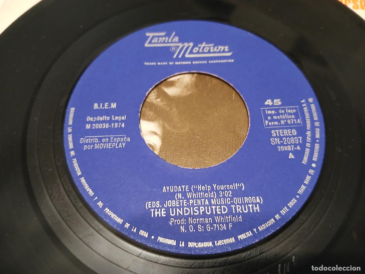 Discos de vinilo: The Undisputed Truth &ndash; Help Yourself (Ayudate) (1974) single - Foto 4