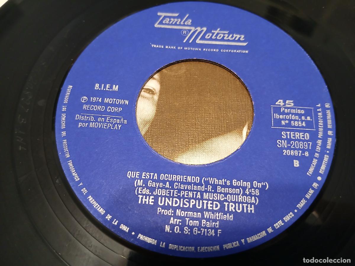 Discos de vinilo: The Undisputed Truth &ndash; Help Yourself (Ayudate) (1974) single - Foto 5