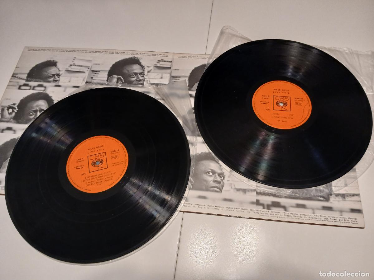 Discos de vinilo: Miles Davis -Live-evil- (1972) LP disco vinilo - Foto 5