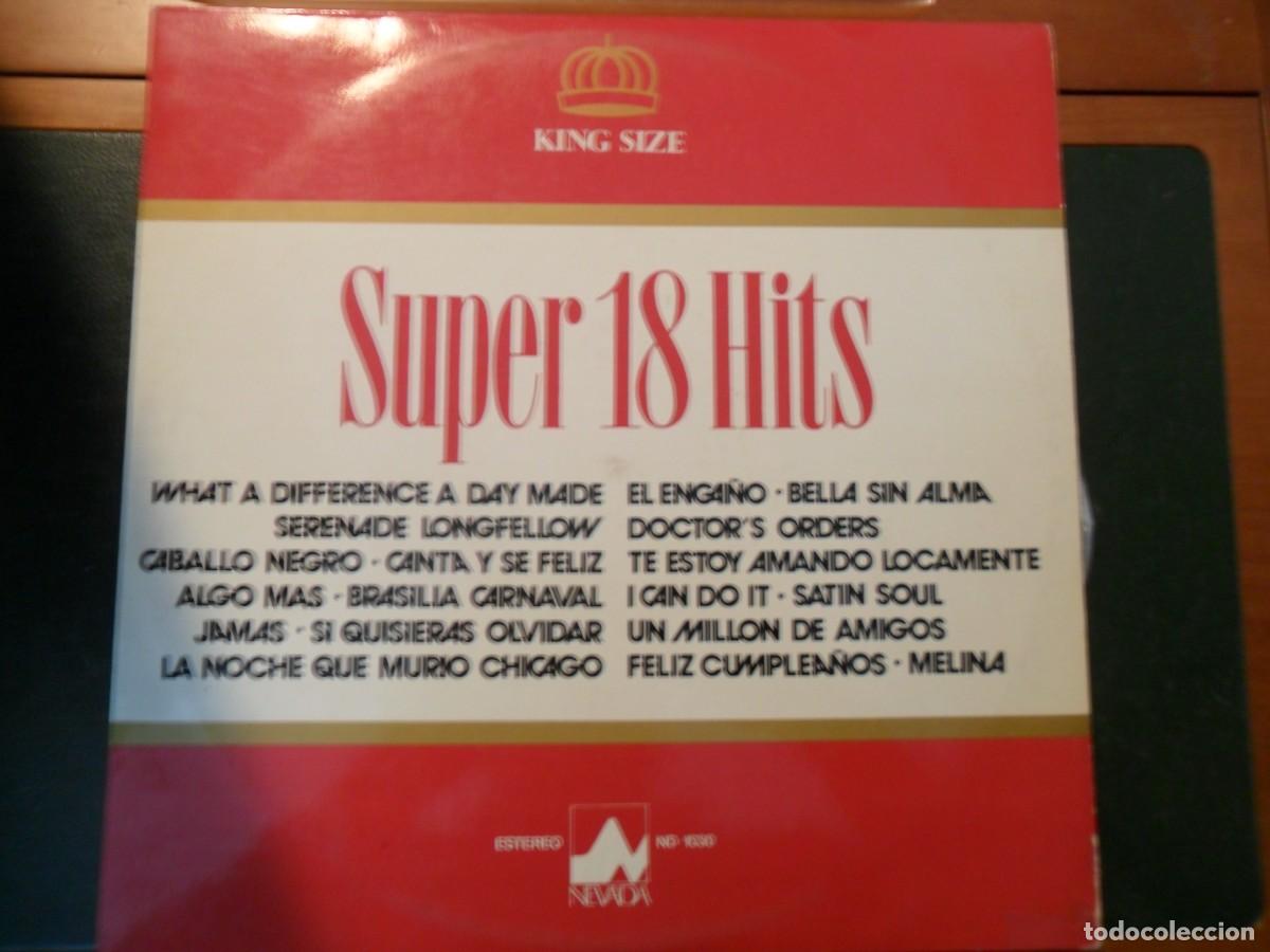 Discos de vinilo: SUPER 18 HITS A&Ntilde;OS 70 - Foto 1