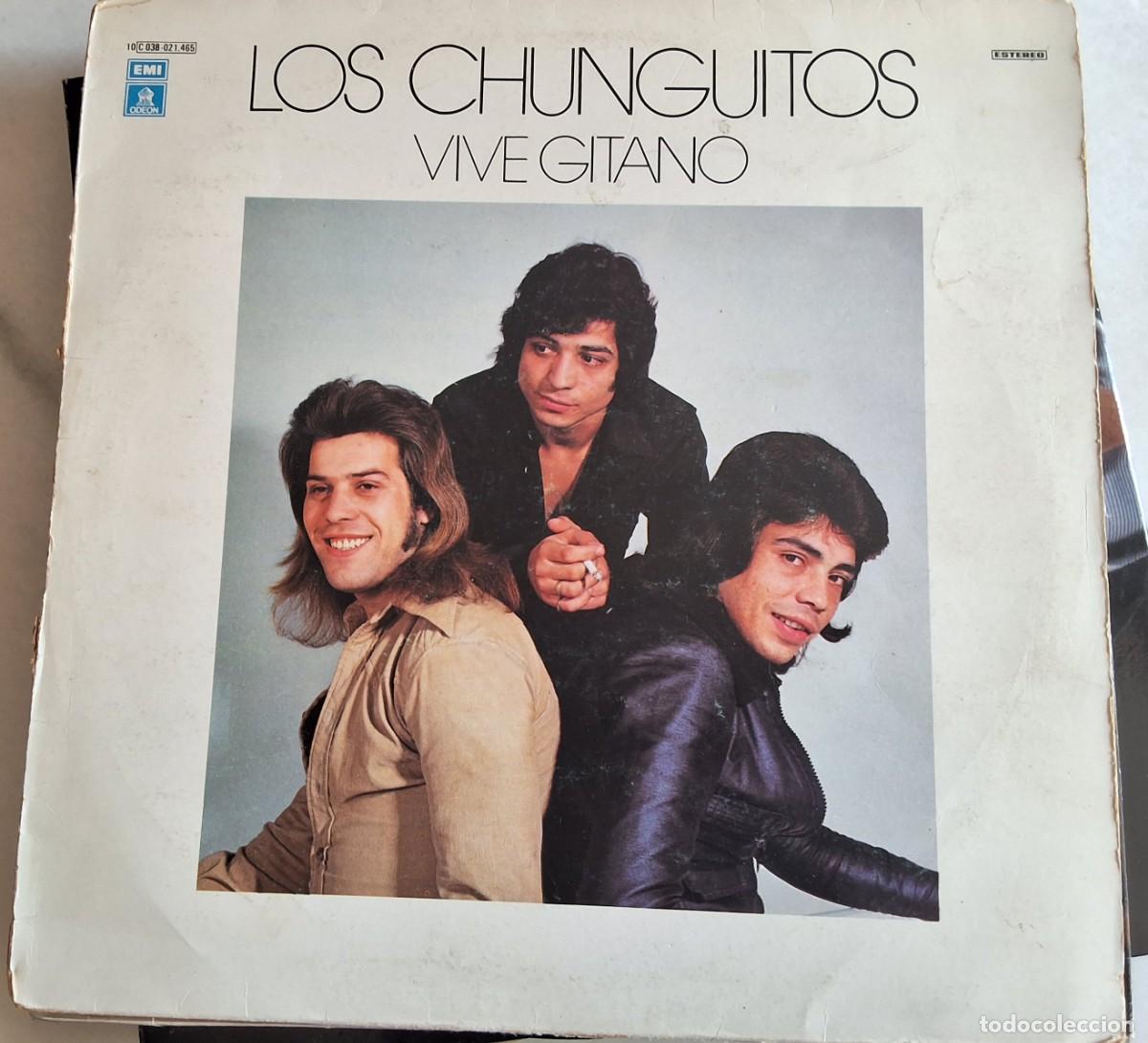 Discos de vinilo: Los Chunguitos Vive gitano - Foto 1