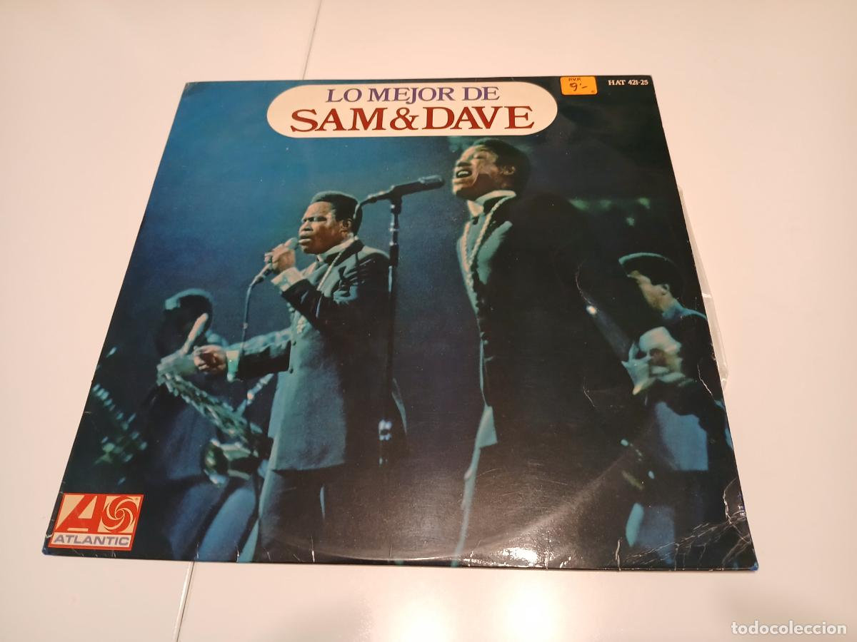 Discos de vinilo: Sam & Dave -Lo mejor de Sam & Dave- (1968) LP disco vinilo - Foto 1
