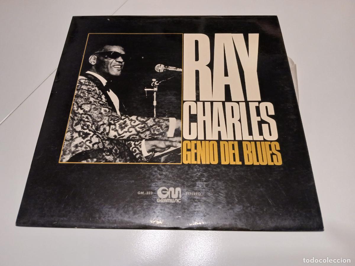 Discos de vinilo: Ray Charles -Genio del blues- LP disco vinilo - Foto 1