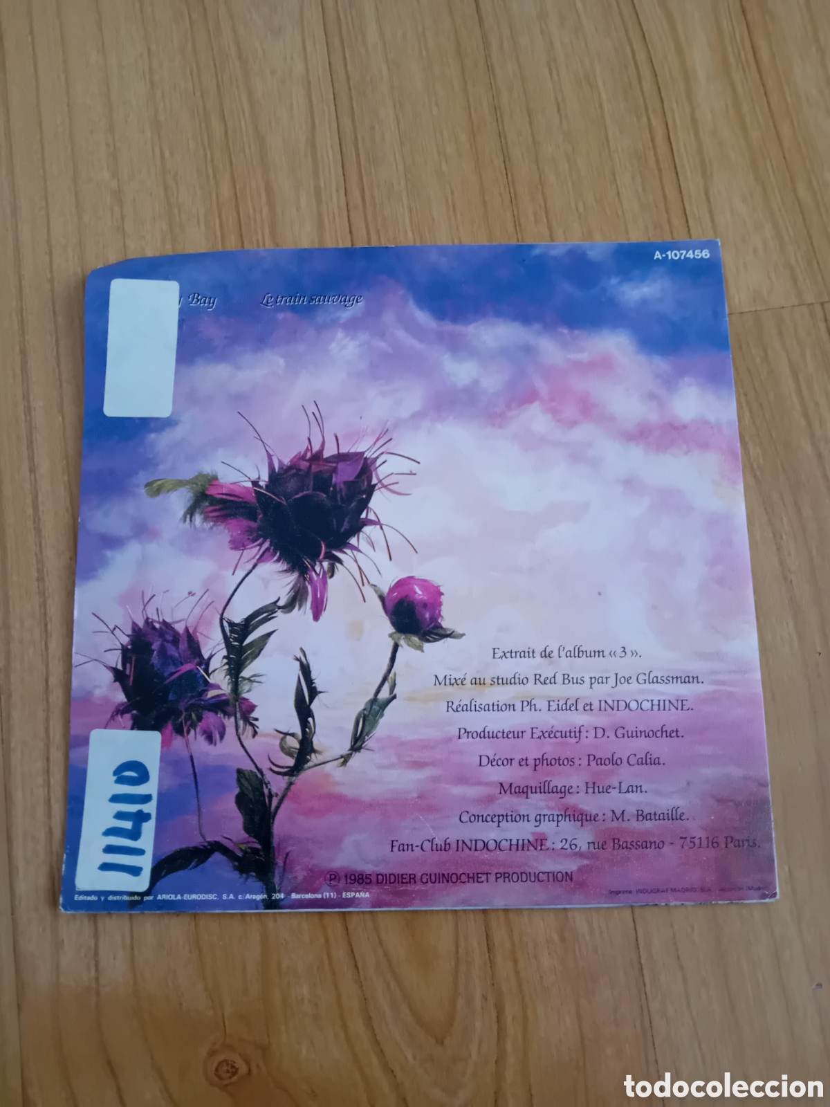 Discos de vinilo: INDOCHINE. CANARY BAY - Foto 2
