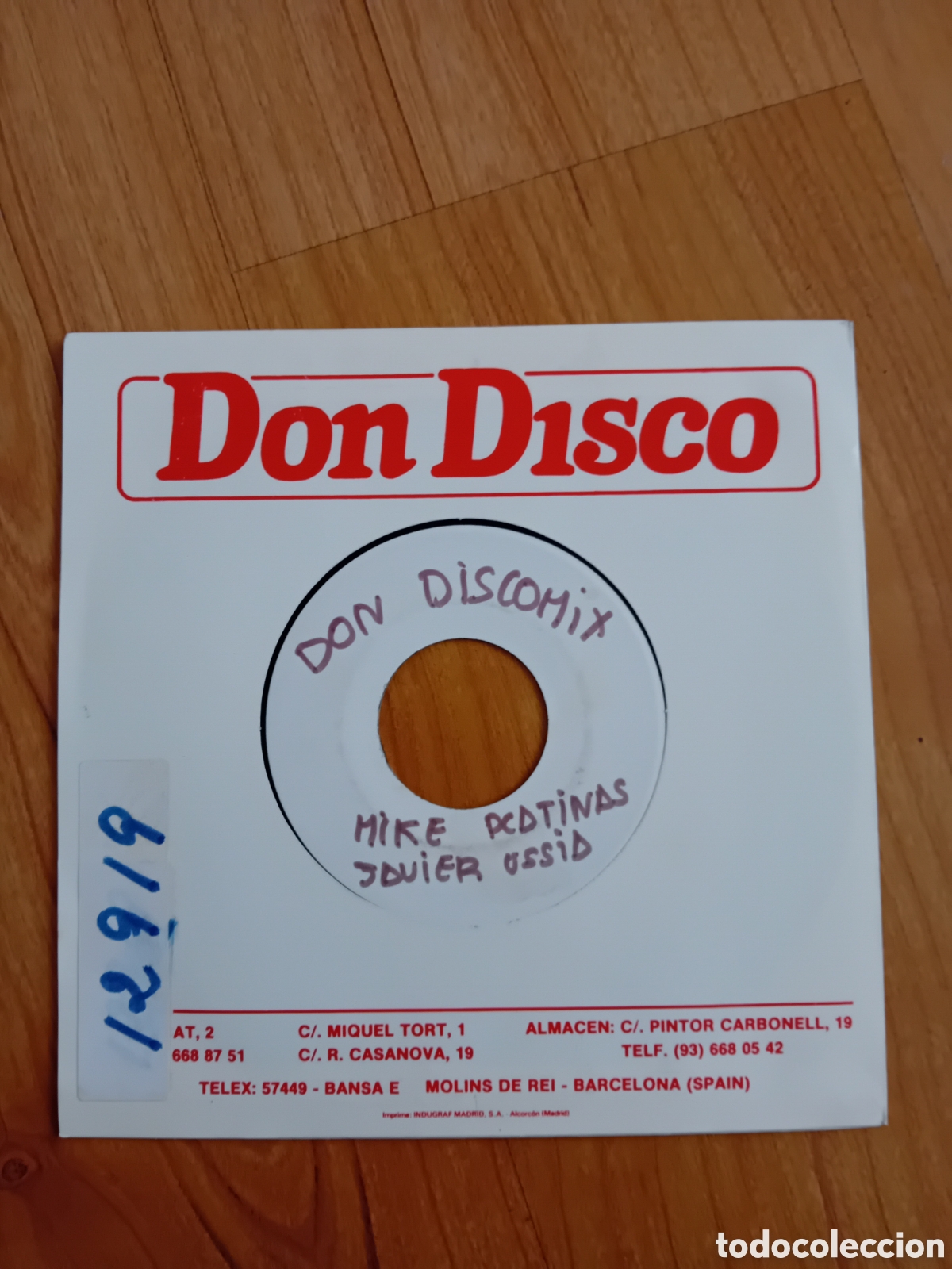 Discos de vinilo: MIKE PLATINAS. JAVIER USSIA. DON DISCOMIX - Foto 1