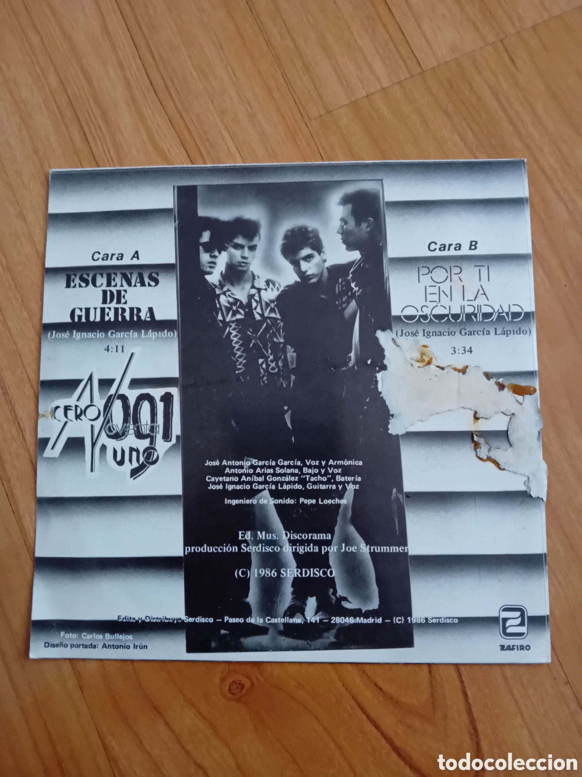 Discos de vinilo: 091. ESCENAS DE GUERRA - Foto 2
