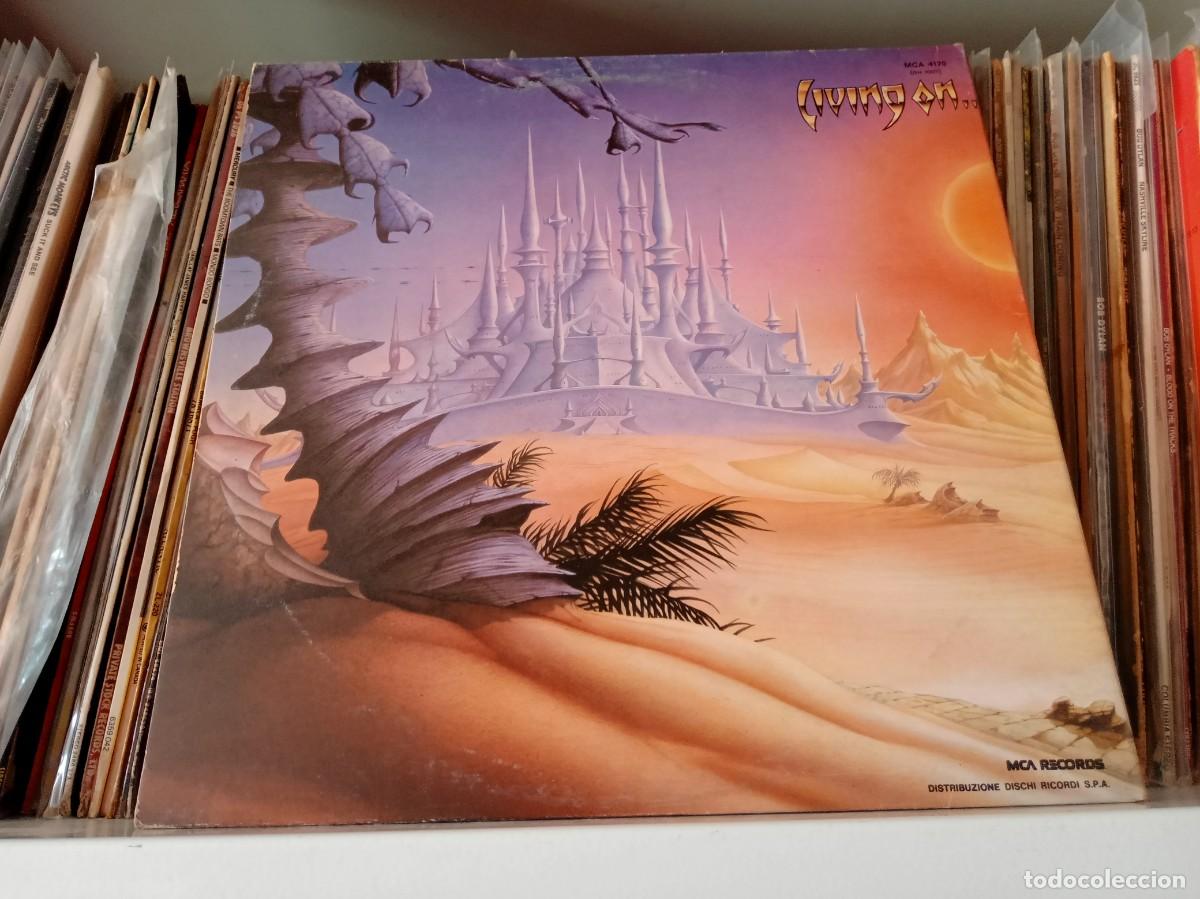 Discos de vinilo: Diamond Head &lrm;&ndash; Borrowed Time - lp Italy 1982 - Foto 2