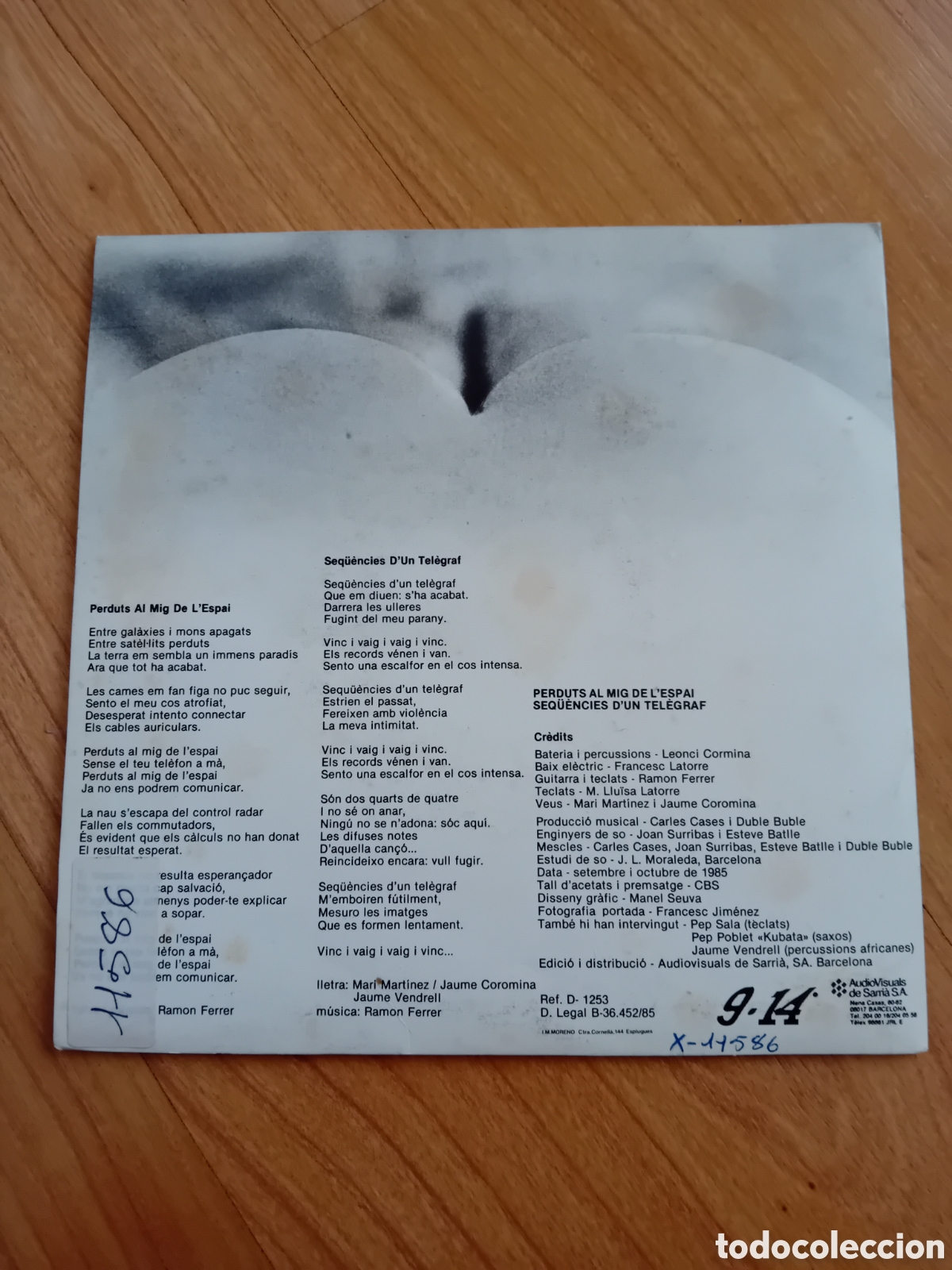 Discos de vinilo: DUBLE BUBLE. PERDUTS AL MIG DE LESPAI - Foto 2
