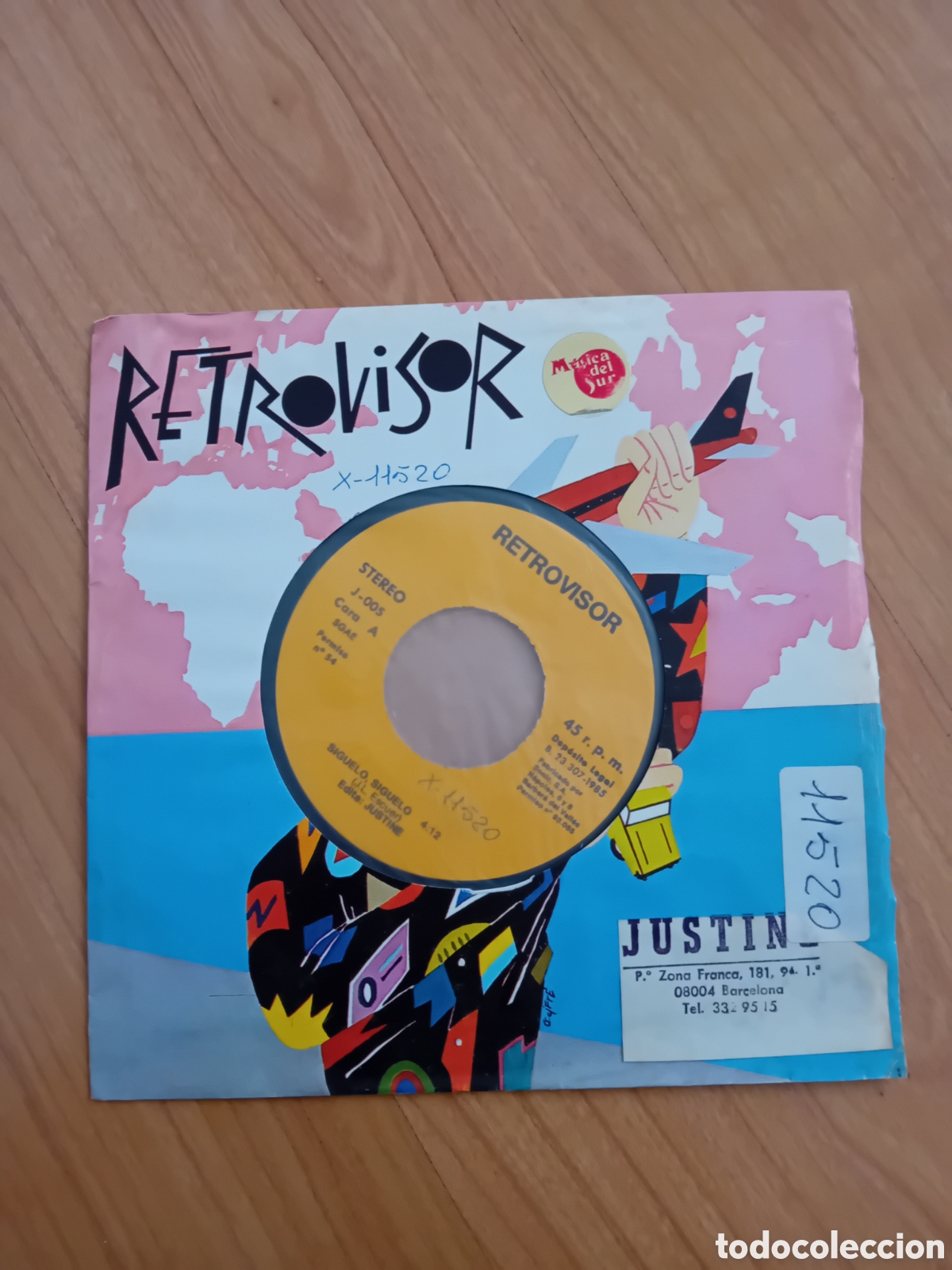 Discos de vinilo: RETROVISOR. S&Iacute;GUELO S&Iacute;GUELO - Foto 1
