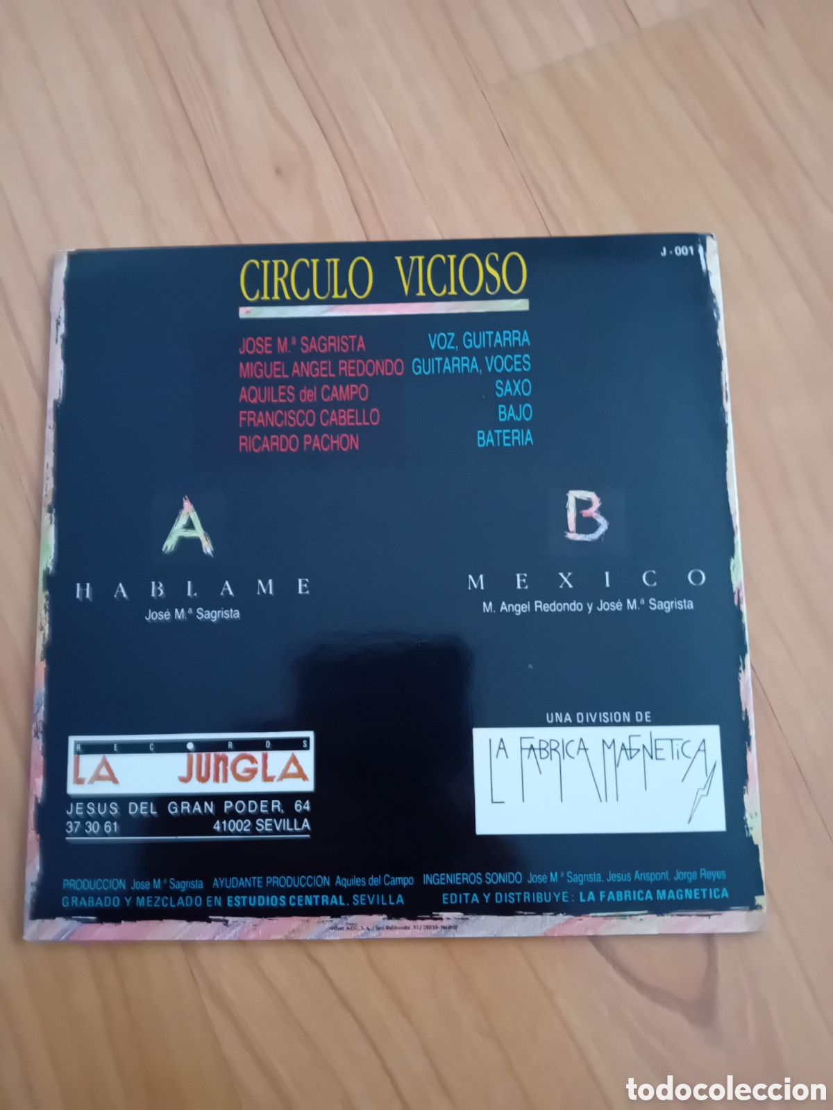 Discos de vinilo: C&Iacute;RCULO VICIOSO. H&Aacute;BLAME - Foto 2