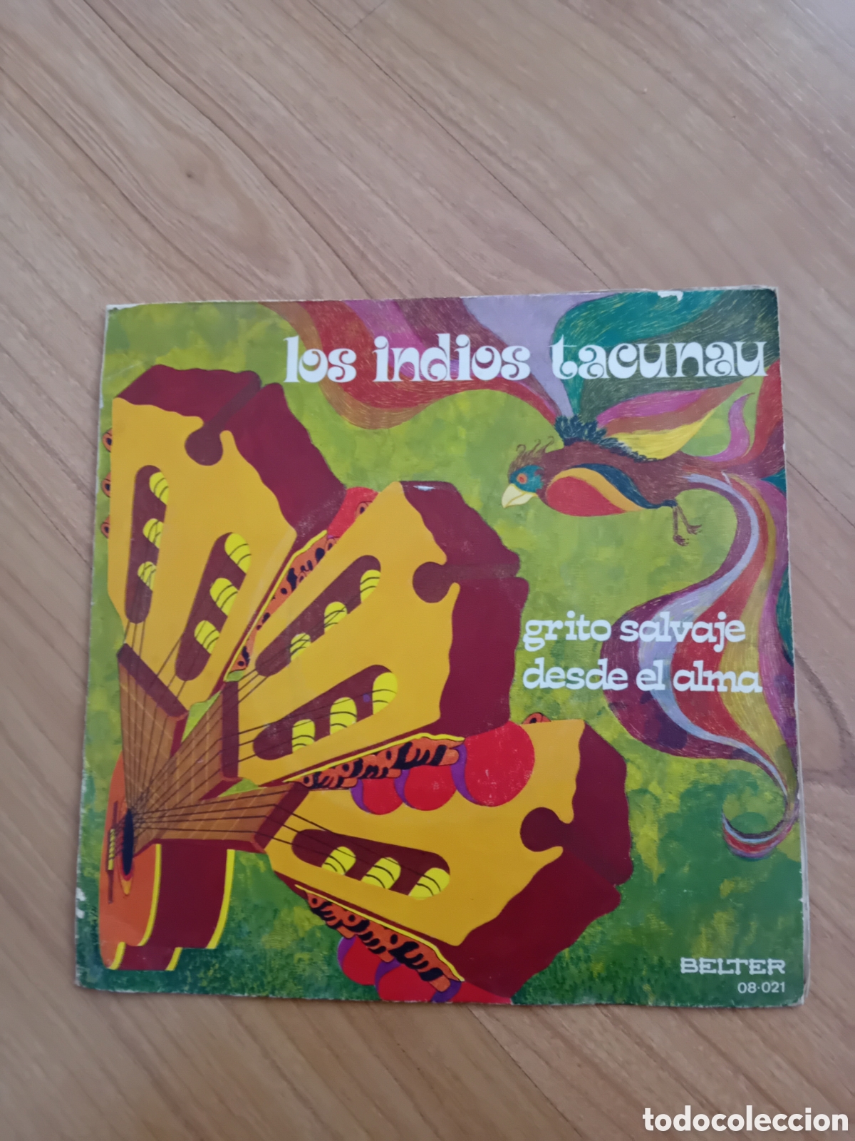 Discos de vinilo: LOS INDIOS TACUNAU. GRITO SALVAJE - Foto 1