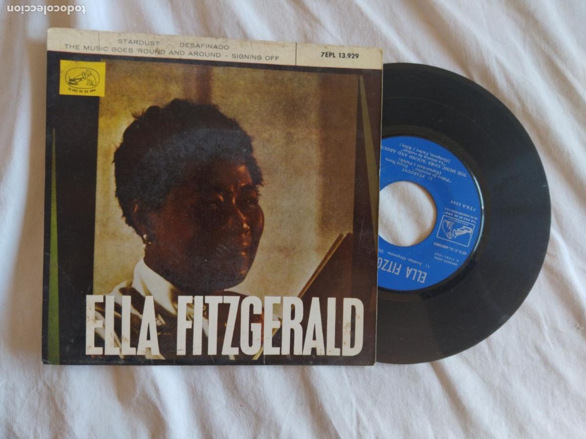 Discos de vinilo: ELLA FITZGERALD. STARDUST + 3. EP ODEON 1963. - Foto 1