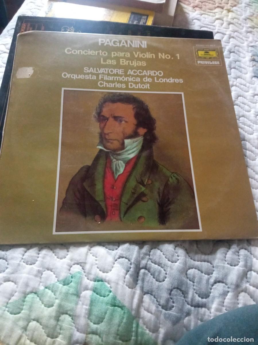 Discos de vinilo: Paganini concierto No 1 - Foto 1