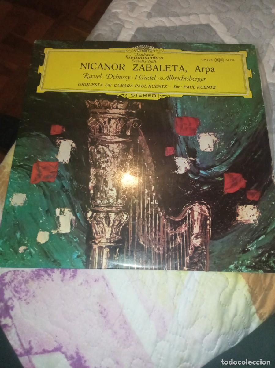 Discos de vinilo: Nicanor Zabaleta Arpa - Foto 1