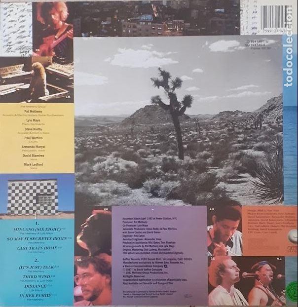 Discos de vinilo: Still Life (Talking) - Pat Metheny Group - Foto 2