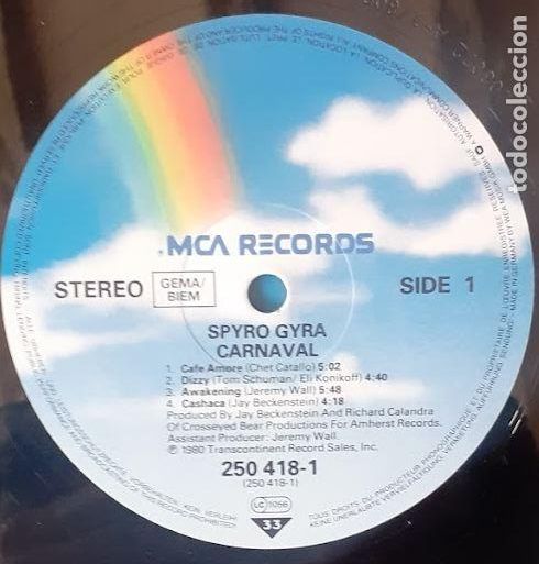 Discos de vinilo: Carnaval - Spyrogyra - Foto 3